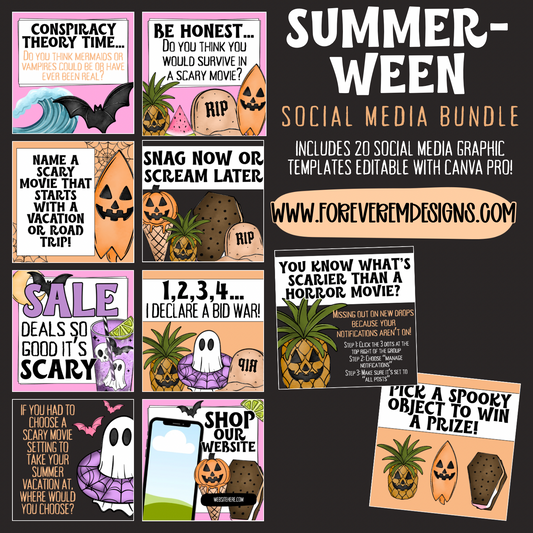 Summer-Ween Social Media Bundle
