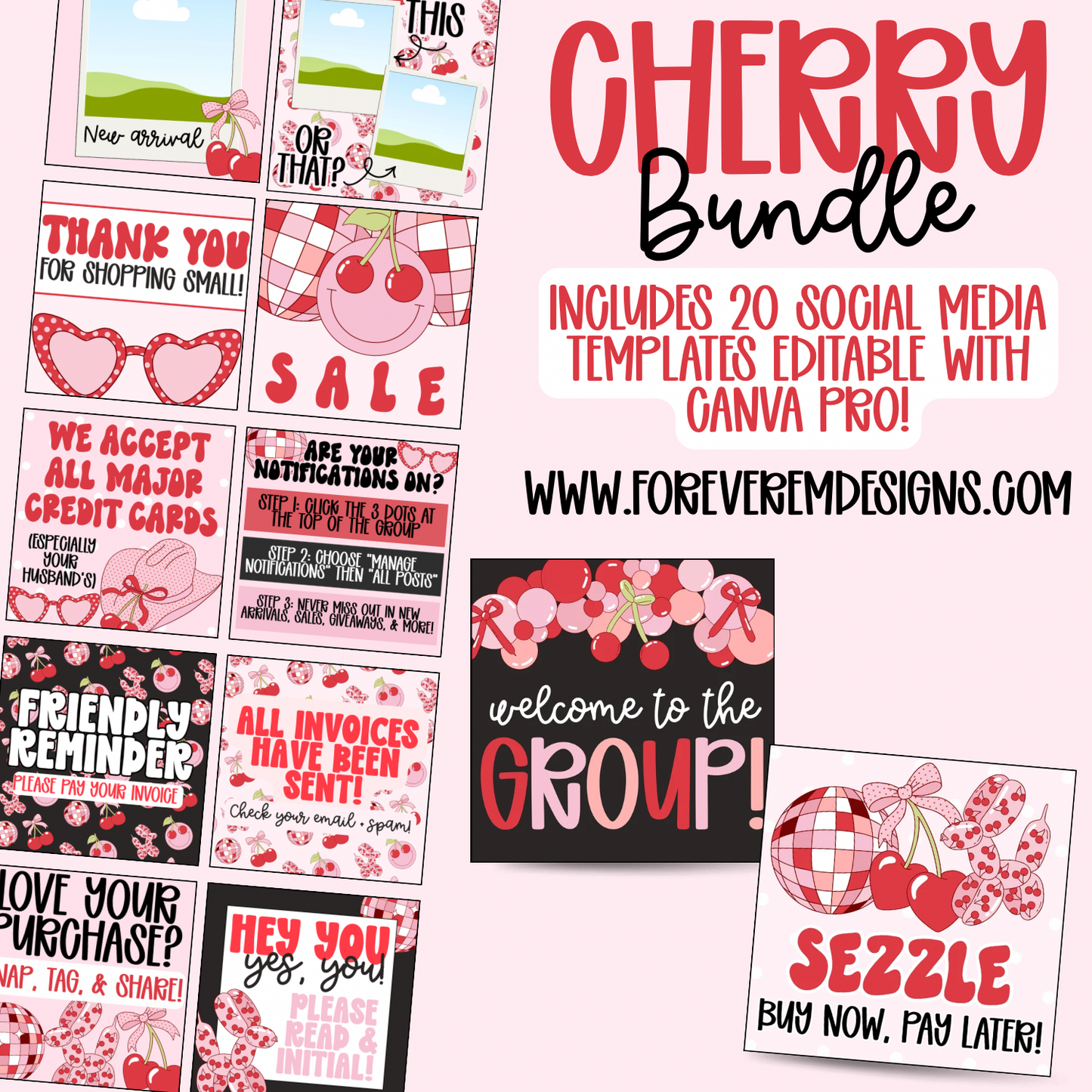 Cherry Social Media Bundle