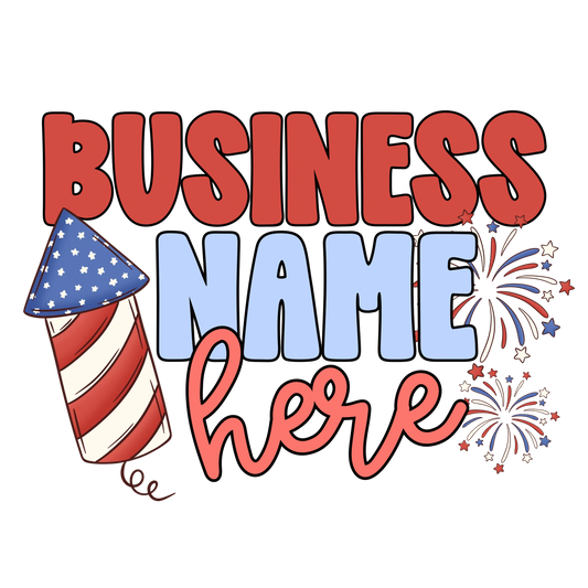 4th of July Logo Template