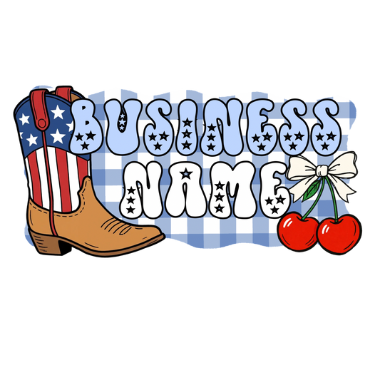 4th of July Logo Template
