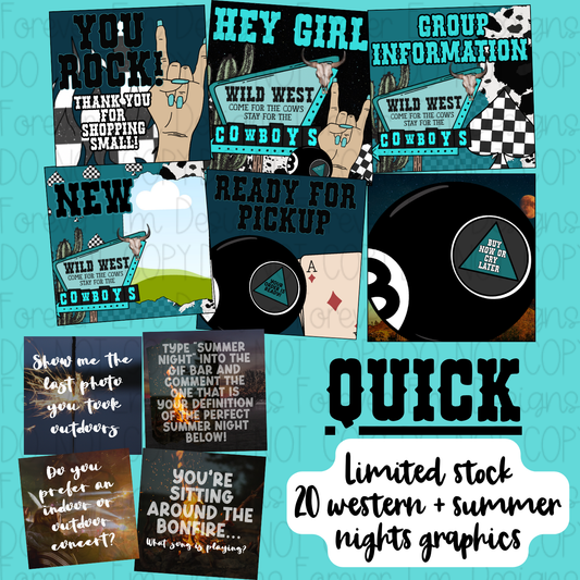 Hot Country Nights Flash Deal - Graphics & Mocks only