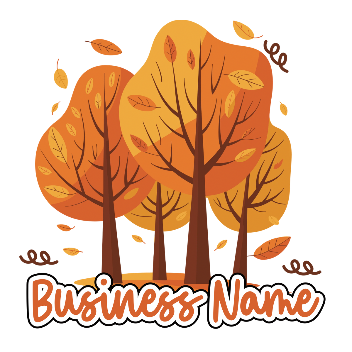 Fall Premade Logo