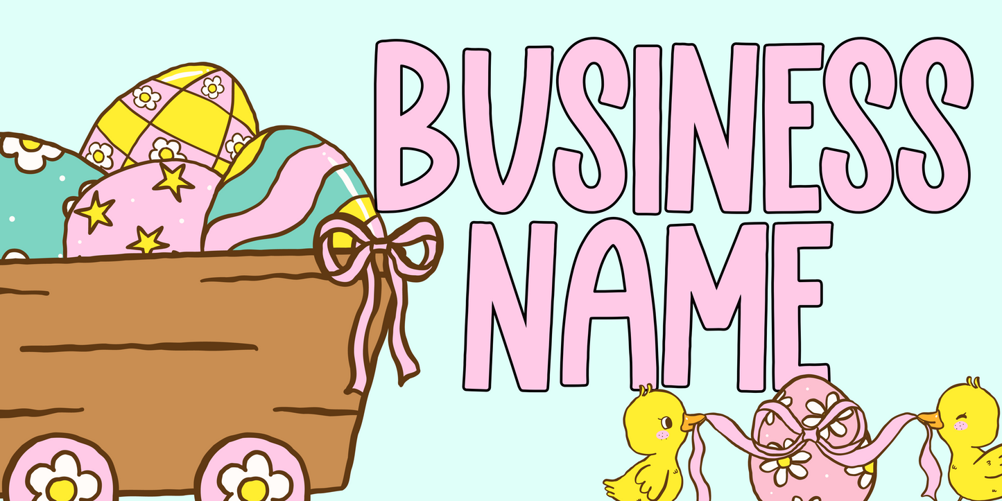 Retro Easter Facebook Cover