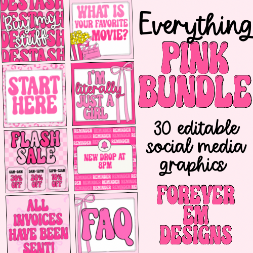 2025 Everything Pink Bundle