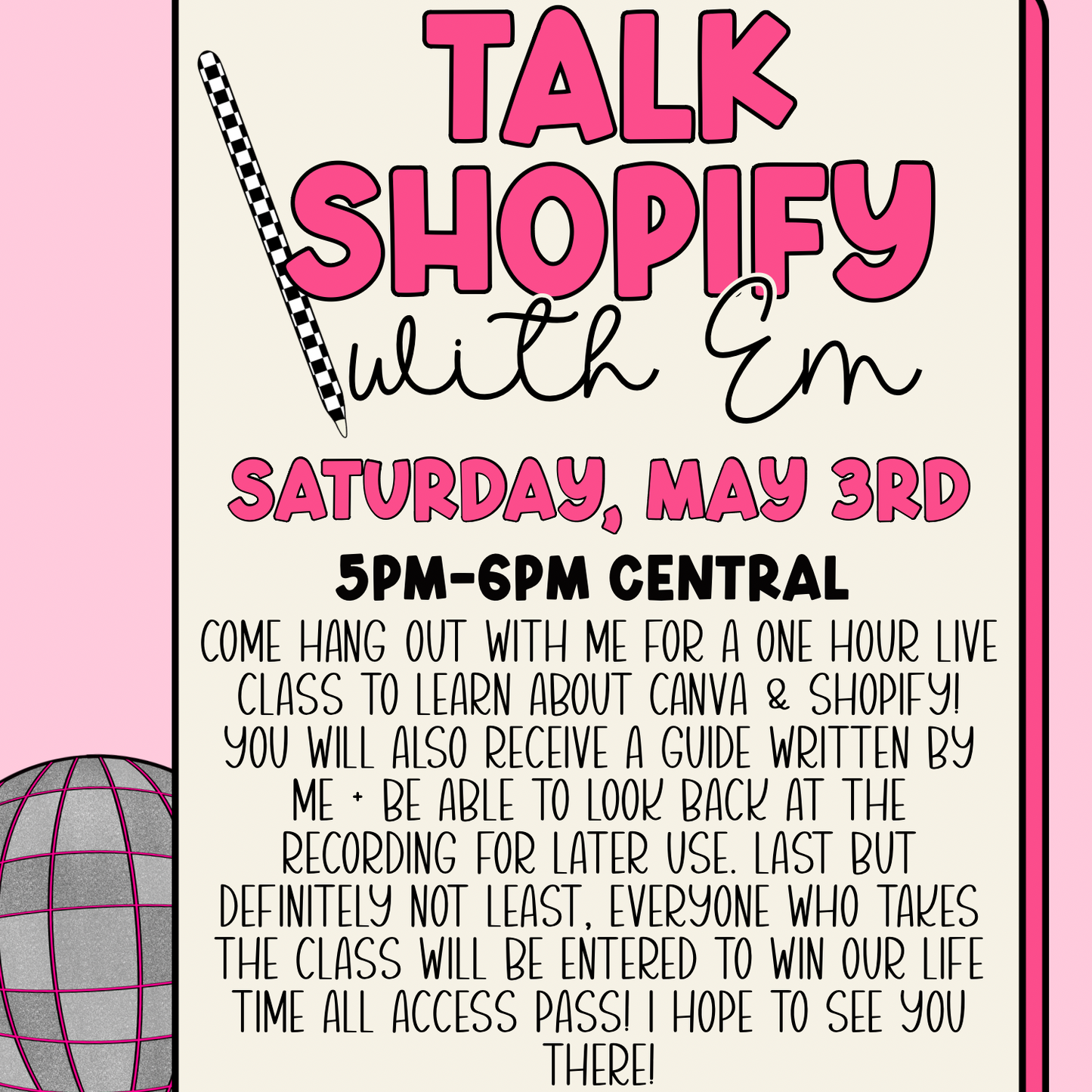 Shopify Class- May 3rd