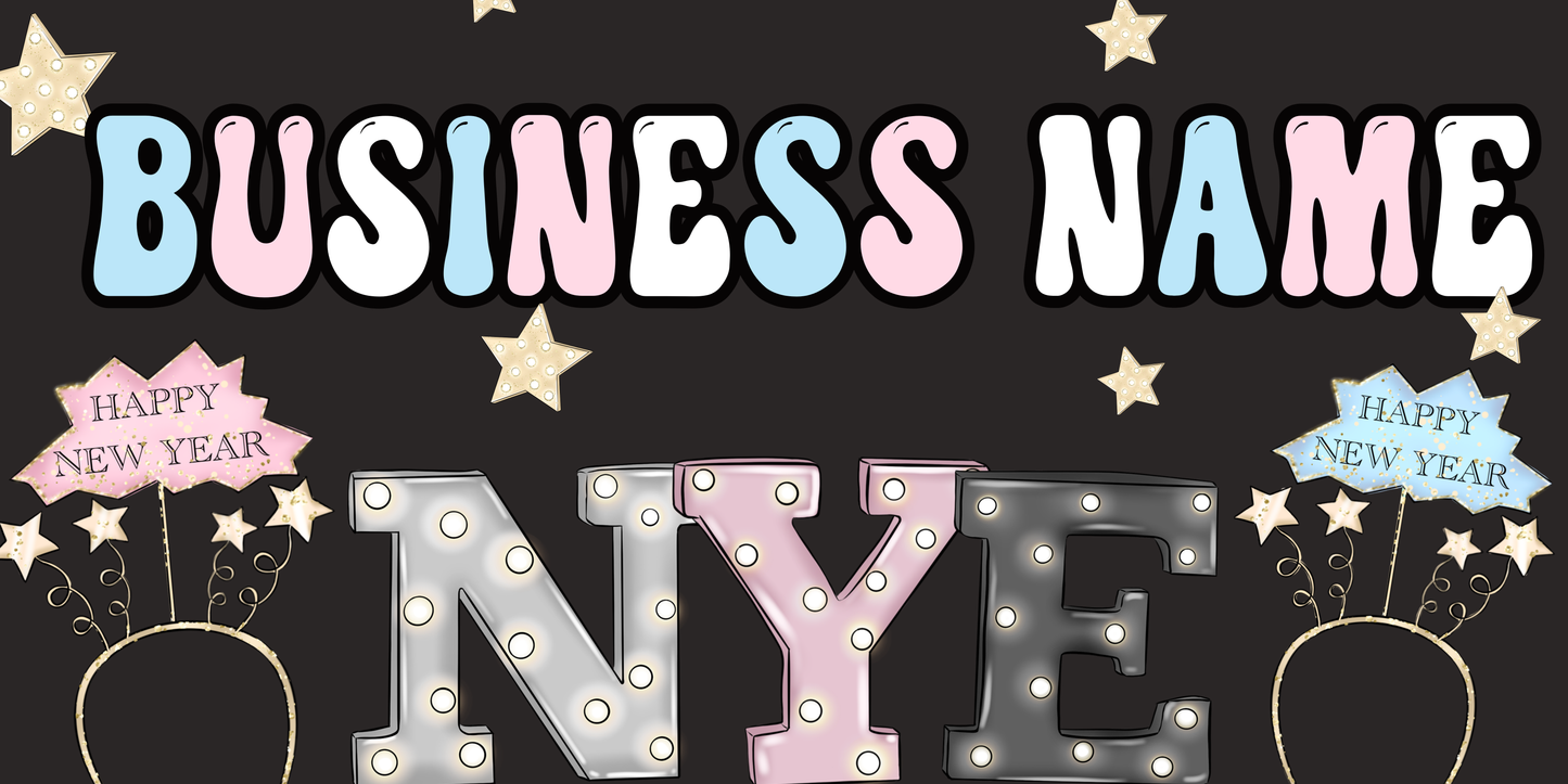 New Year Facebook Cover