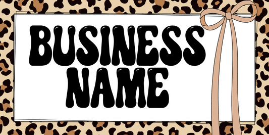 Leopard Bow Facebook Cover