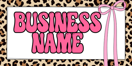 Leopard Bow Facebook Cover