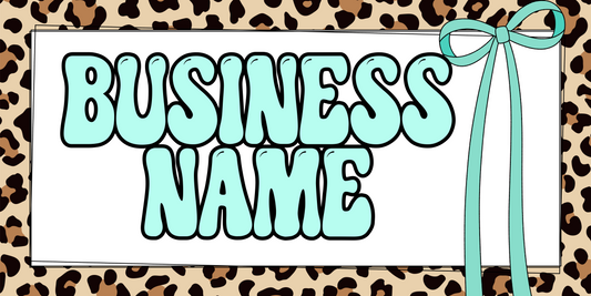 Leopard Bow Facebook Cover