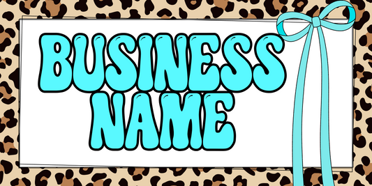 Leopard Bow Facebook Cover