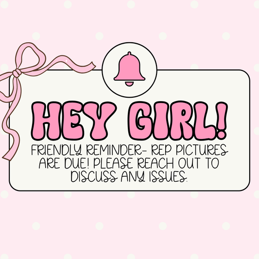Rep Reminder Graphic