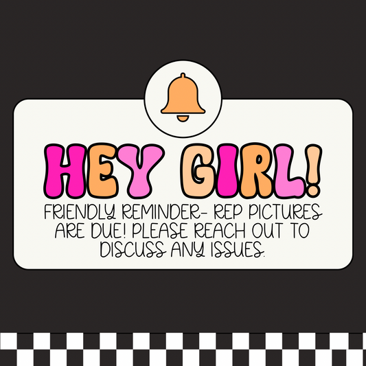 Rep Reminder Graphic