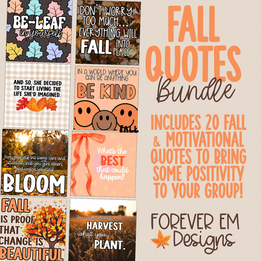 Fall Quotes Bundle (2025)