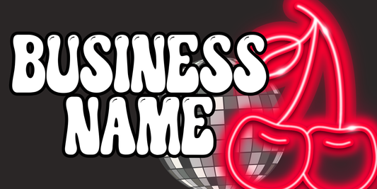 Red Neon Facebook Cover