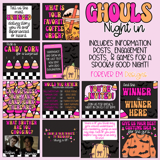 Ghouls Night In Engagement