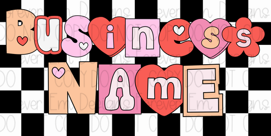 Semi Custom Valentine’s Day Facebook Cover