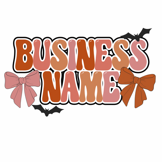 Halloween Premade Logo