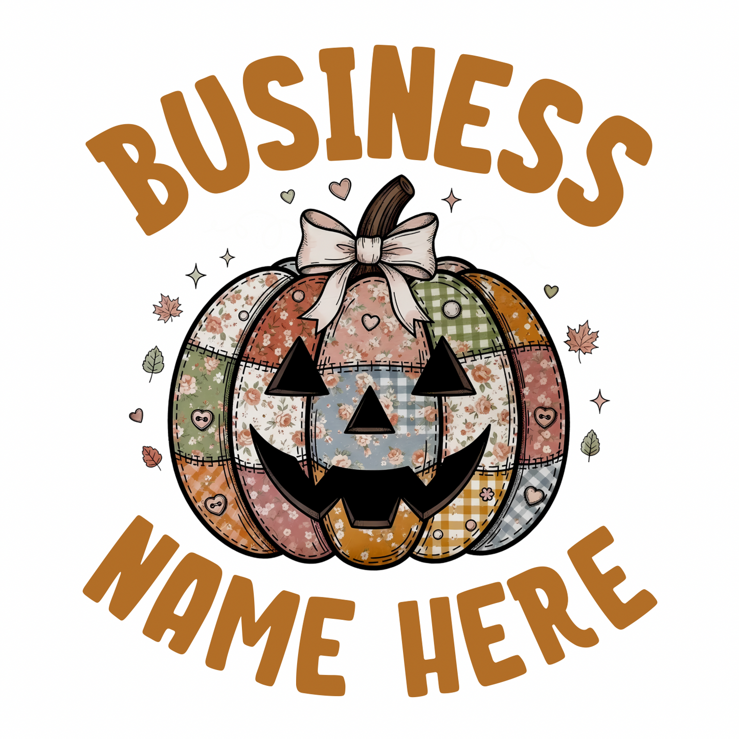 Halloween Premade Logo