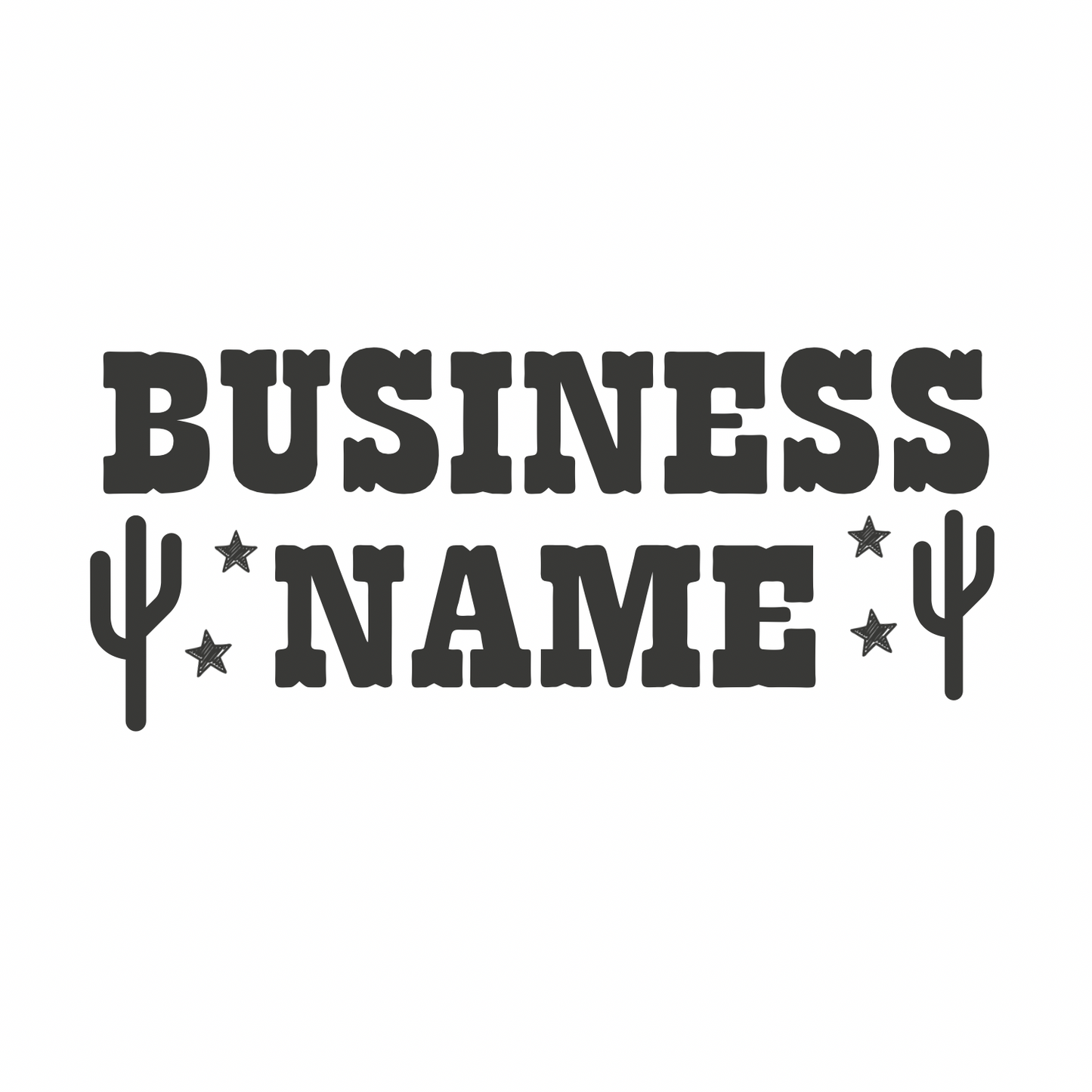 Cactus Dainty Premade Logo
