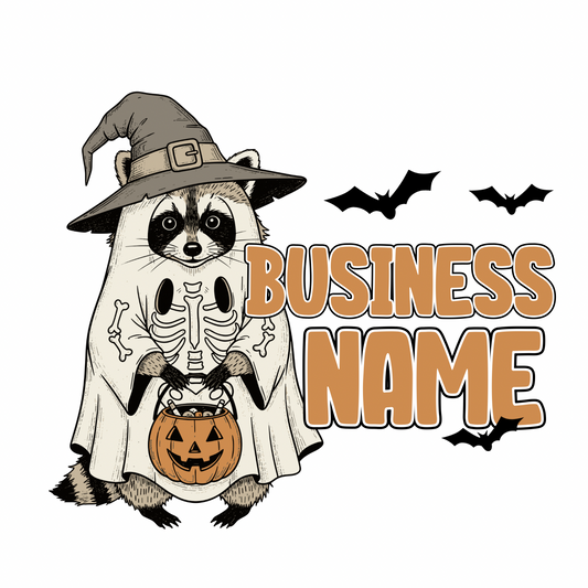 Halloween Premade Logo