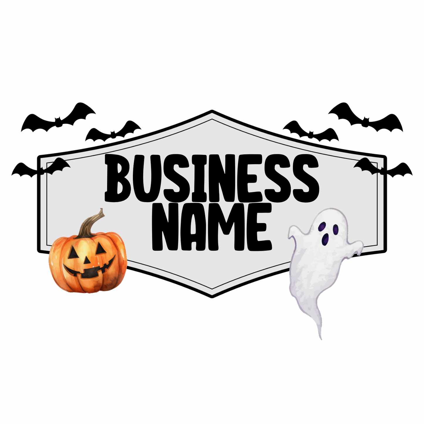 Halloween Premade Logo