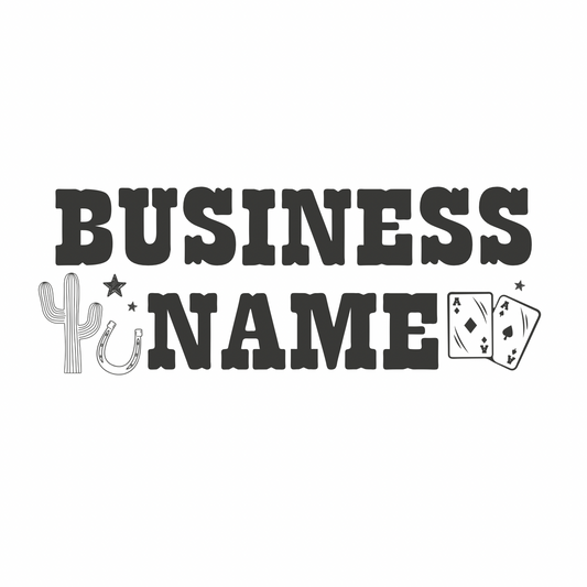 Western Dainty Premade Logo