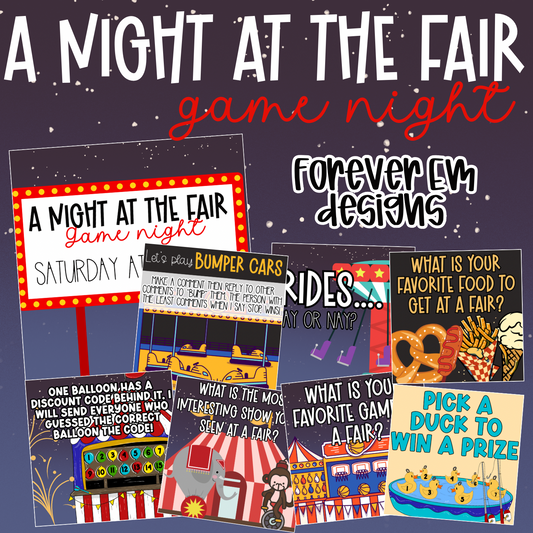 A Night at the Fair game night
