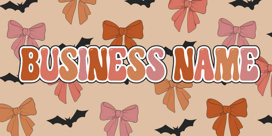 Halloween Bow Facebook Cover