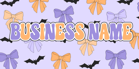 Halloween Bow Facebook Cover