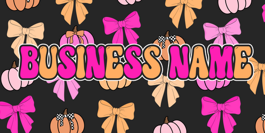Halloween Bow Facebook Cover