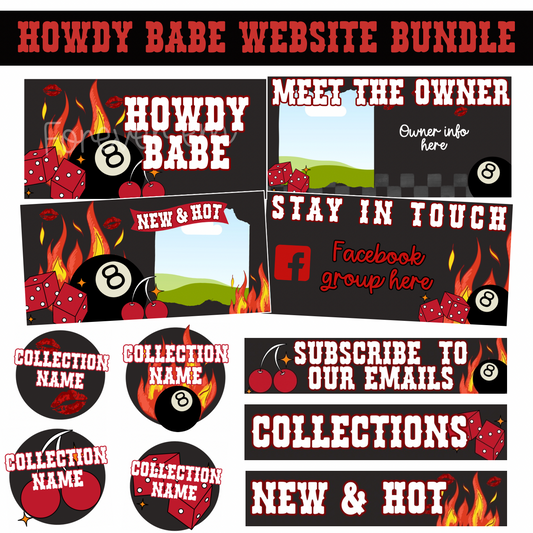 Howdy Babe Website Bundle