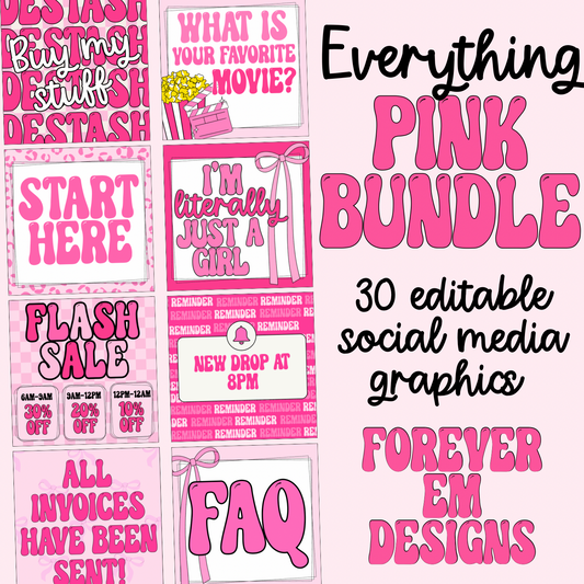 2025 Everything Pink Bundle