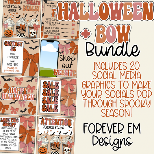 Halloween + Bow Bundle
