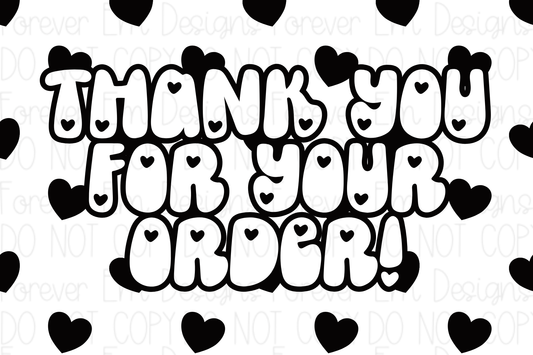 Valentine’s Day thermal label design