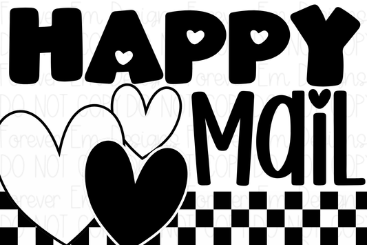 Valentine’s Day thermal label design