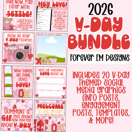 2026 Valentine’s Day (V-Day) Bundle