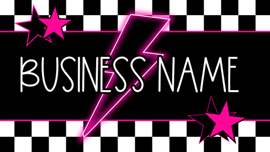 Checkered Facebook Cover (2024)