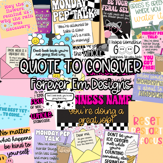 Quote to Conquer Limited Bundle