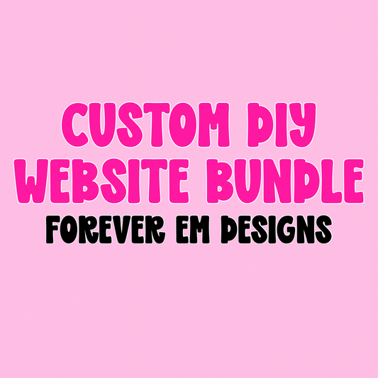 Custom DIY Website Bundle