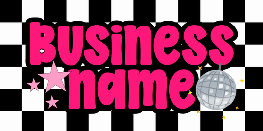 Pink Checkered Facebook Cover