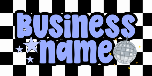 Purple Checkered Facebook Cover