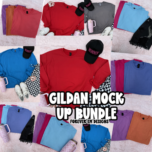 Gildan Mock Up Bundle (2/11 drop)