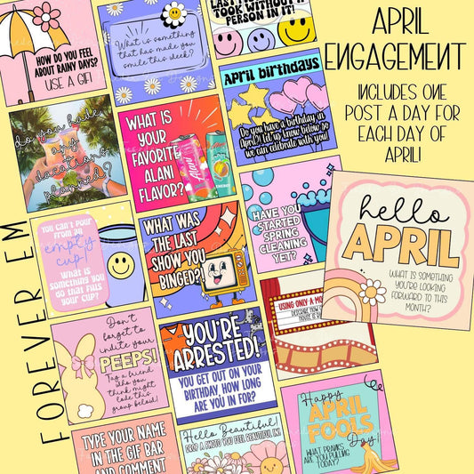 Monthly Engagement Bundle- April