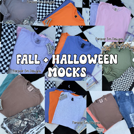 Fall/Halloween Mock Up Bundle