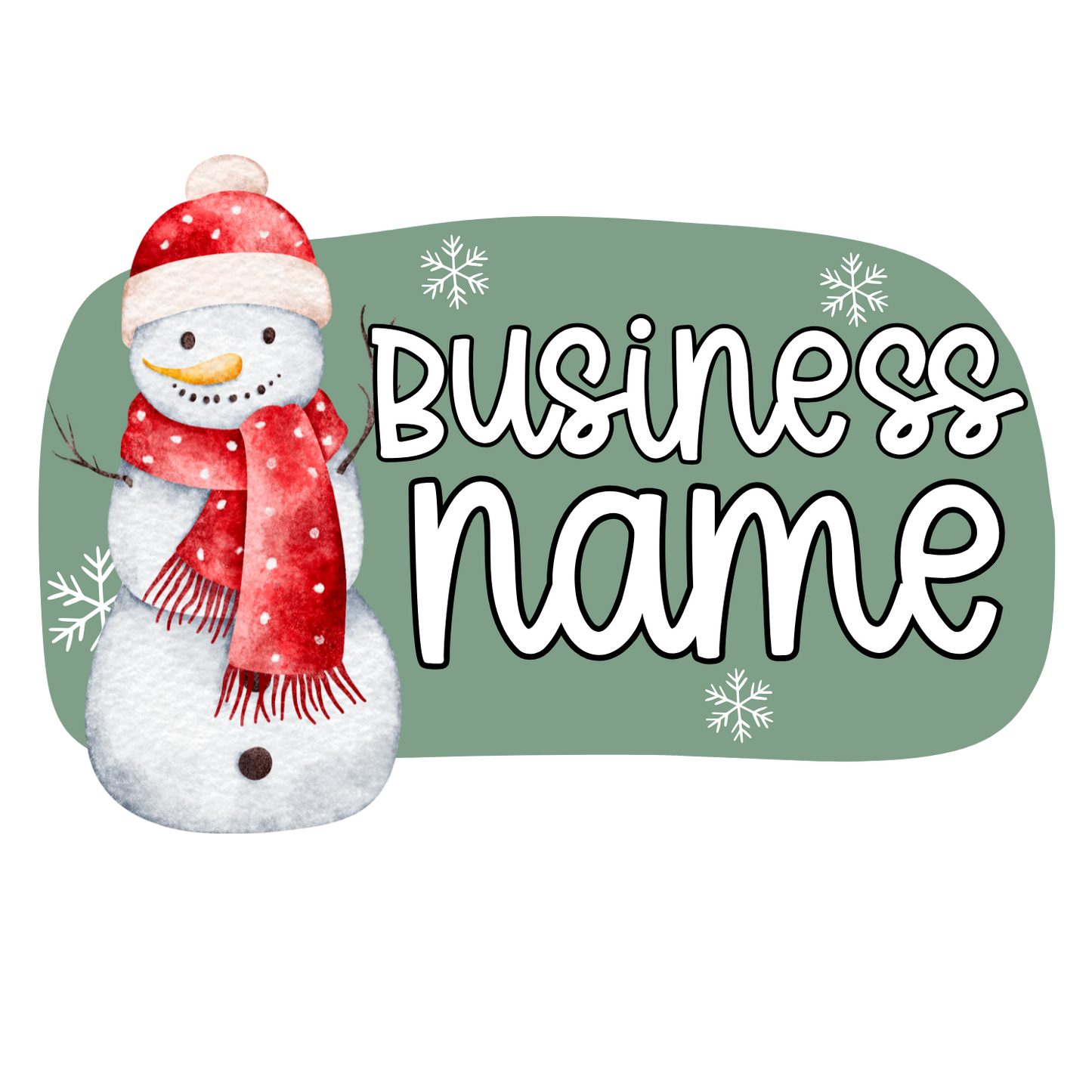 Christmas Premade Logo
