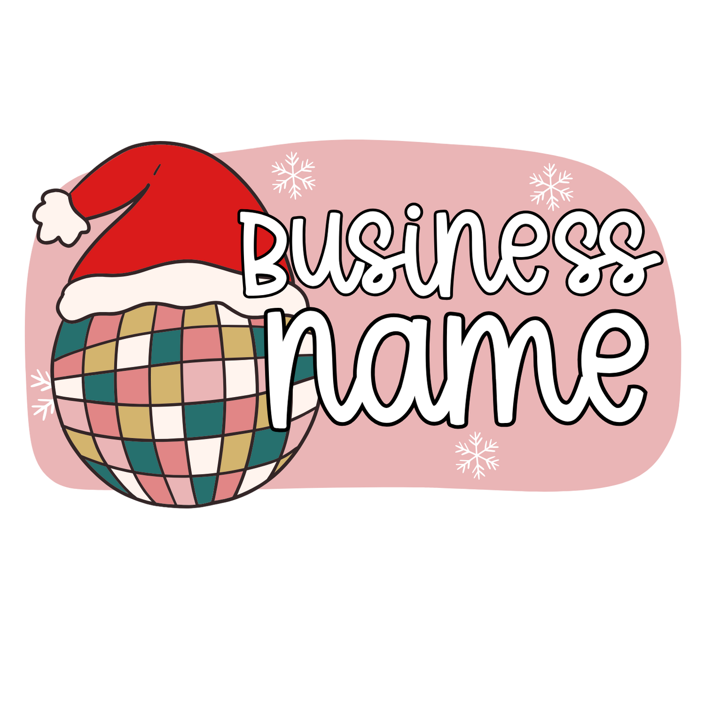 Christmas Premade Logo