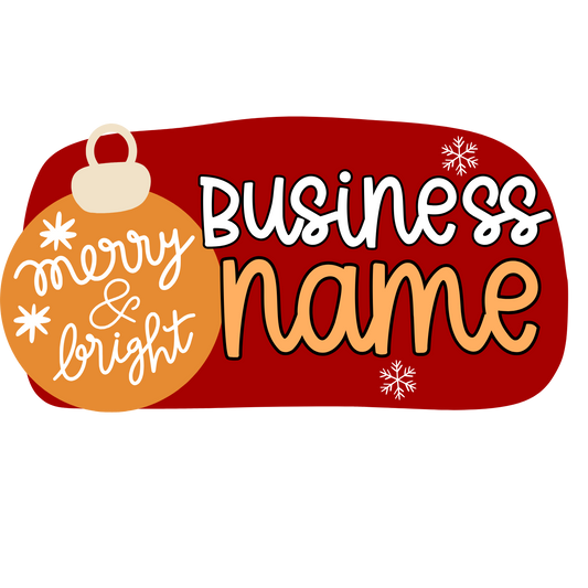 Christmas Premade Logo