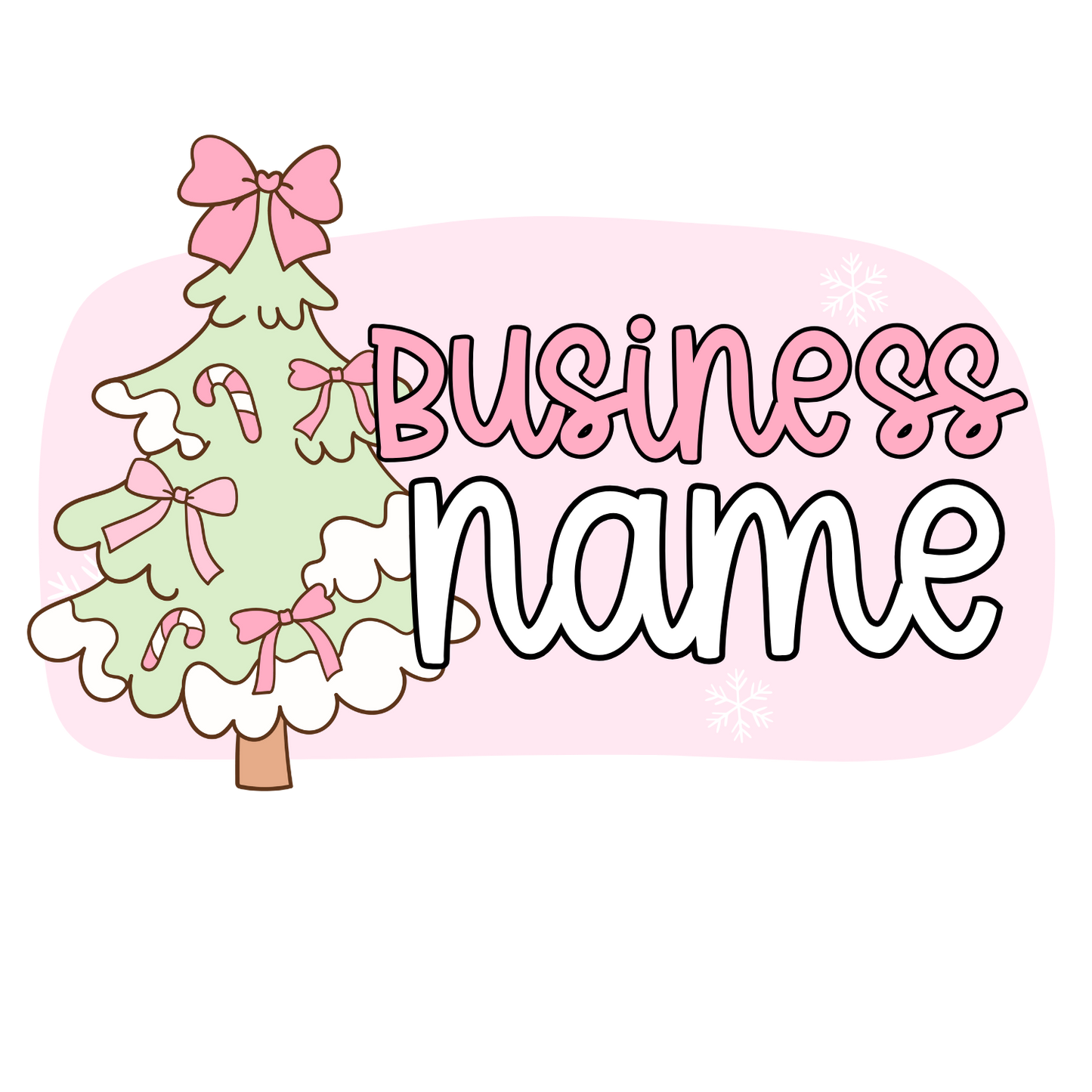 Christmas Premade Logo