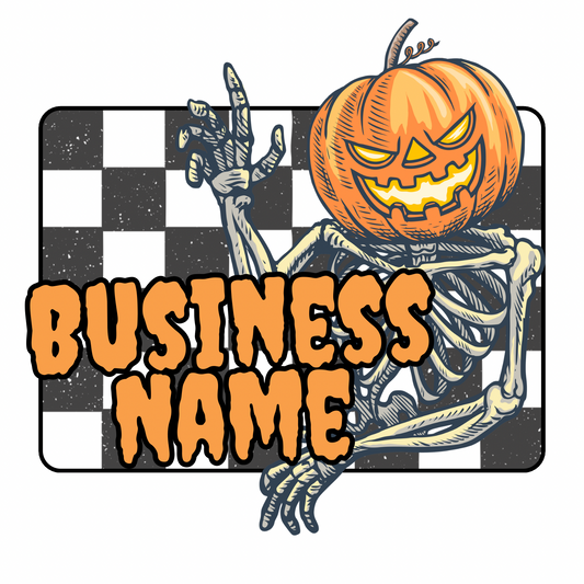 Halloween Premade Logo