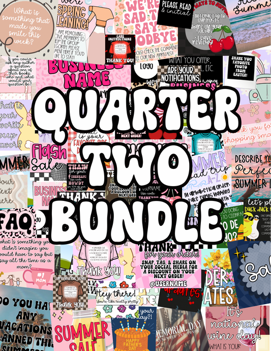 Quarter Two Bundle Flash Deal
